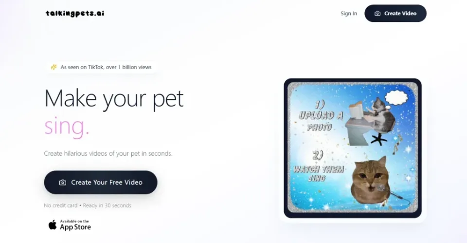 TalkingPets AI: Transform Your Pet Photos into Viral Videos