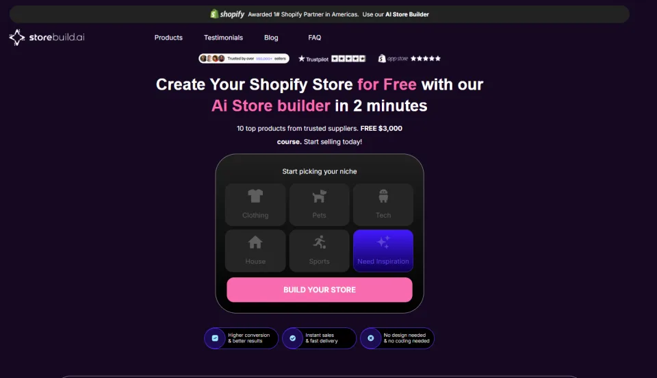 StoreBuild AI: Revolutionizing E-commerce Development with Artificial Intelligence