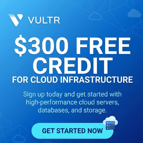 $300 in Free Vultr